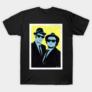 THE BLUES BROTHERS (Pop Art) T-Shirt